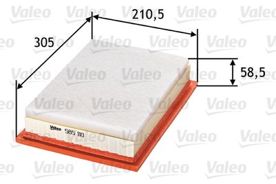 Air Filter VALEO 585110