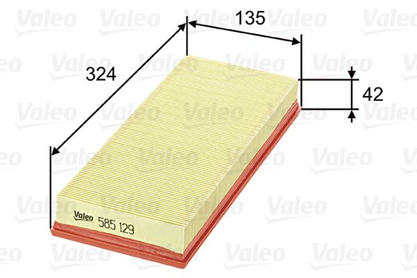 VALEO 585129 Air Filter