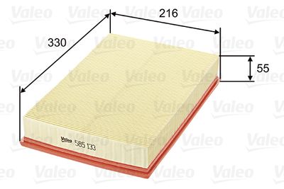 Air Filter VALEO 585133