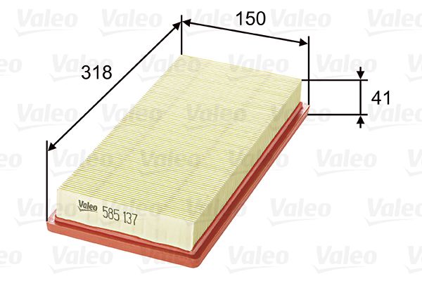 VALEO 585137 Air Filter