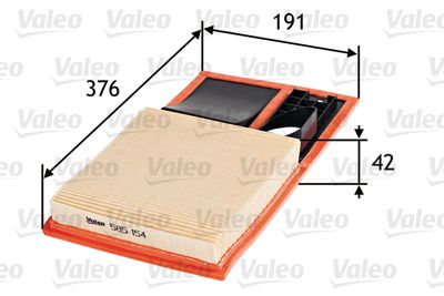 Air Filter VALEO 585154