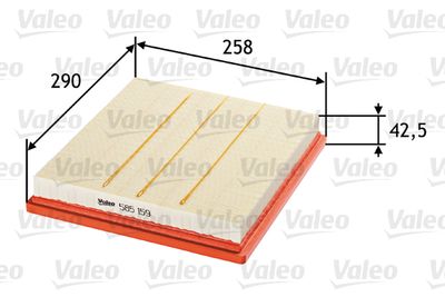 Air Filter VALEO 585159