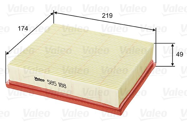 VALEO 585188 Air Filter