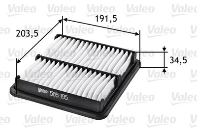 Air Filter VALEO 585195