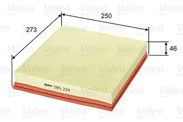 VALEO 585224 Air Filter