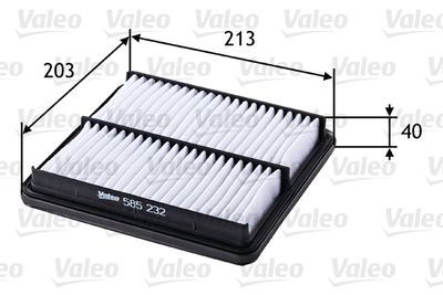 Air Filter VALEO 585232