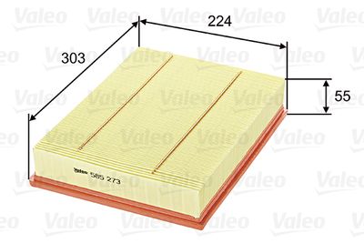 Air Filter VALEO 585273