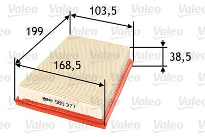 Air Filter VALEO 585277