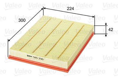 Air Filter VALEO 585290