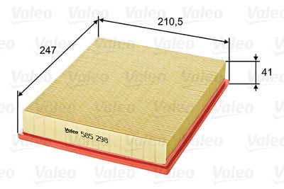 Air Filter VALEO 585298