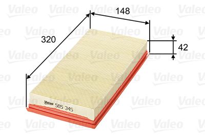 Air Filter VALEO 585345