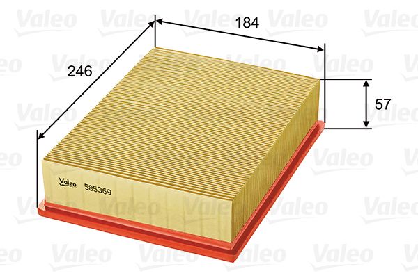 VALEO 585369 Air Filter