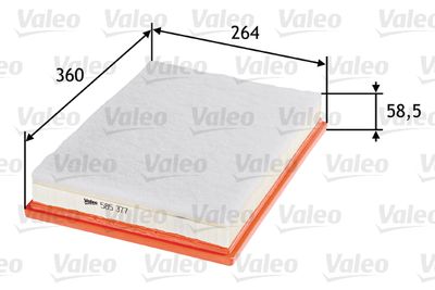 Air Filter VALEO 585377