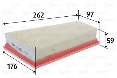 Air Filter VALEO 585480