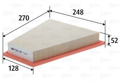 Air Filter VALEO 585487