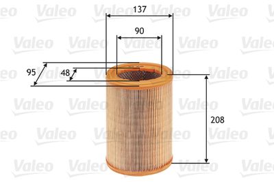 Air Filter VALEO 585608