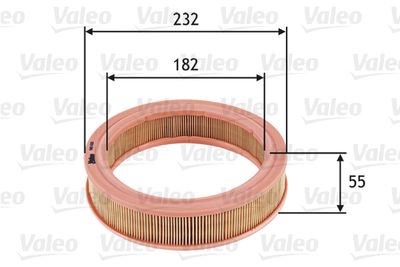 Air Filter VALEO 585632