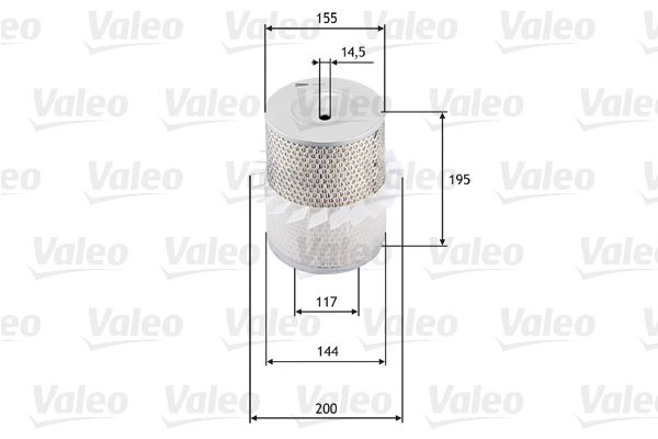 VALEO 585638 Air Filter