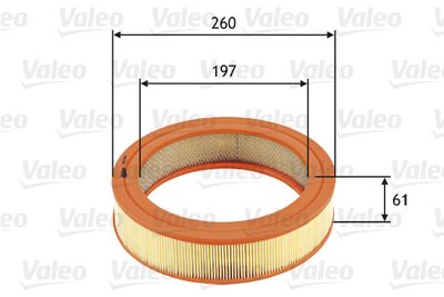 Air Filter VALEO 585698