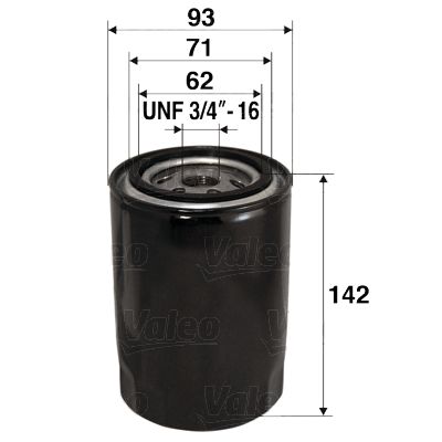 VALEO 586024 Oil Filter