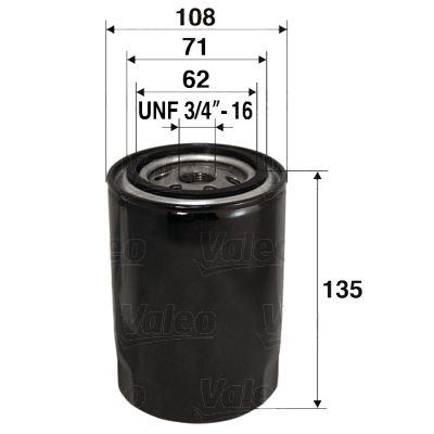 VALEO 586059 Oil Filter