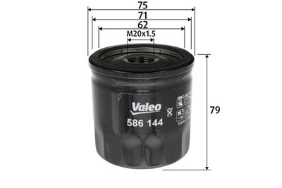 Oil Filter VALEO 586144