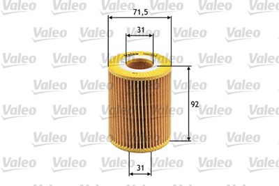 Oil Filter VALEO 586504