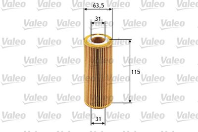 Oil Filter VALEO 586511