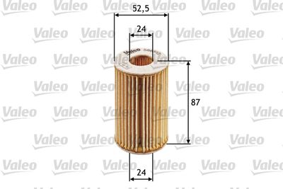 Oil Filter VALEO 586512