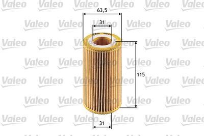 Oil Filter VALEO 586524