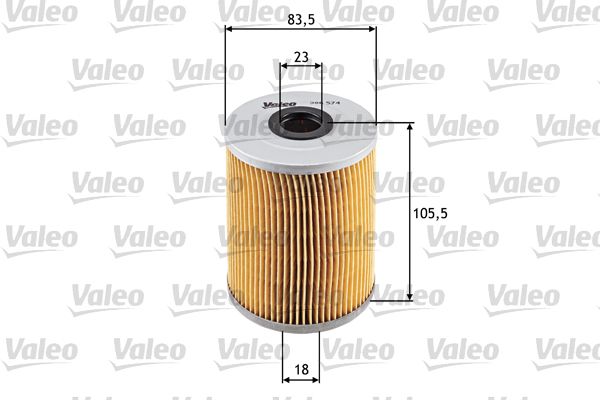 VALEO 586574 Oil Filter