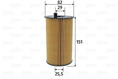 Oil Filter VALEO 586601