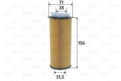 Oil Filter VALEO 586603