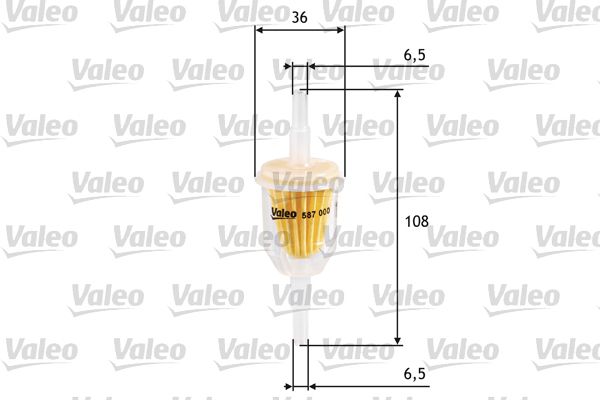 VALEO 587000 Fuel Filter