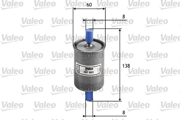 VALEO 587003 Fuel Filter