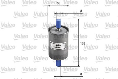 Fuel Filter VALEO 587003