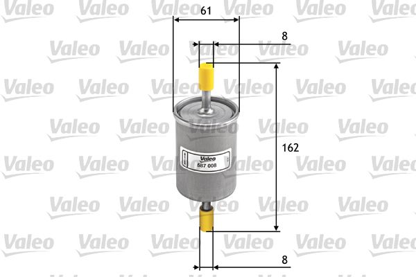 VALEO 587008 Fuel Filter