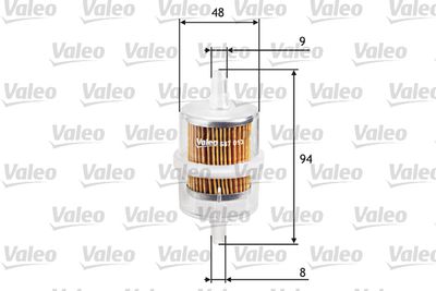 Fuel Filter VALEO 587013