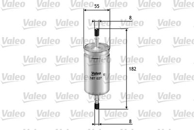 Fuel Filter VALEO 587027