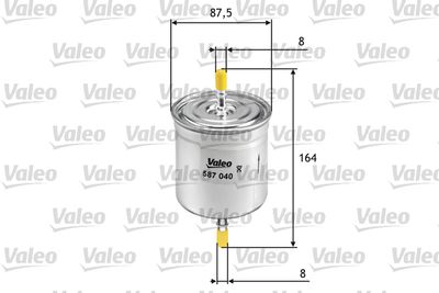 Fuel Filter VALEO 587040