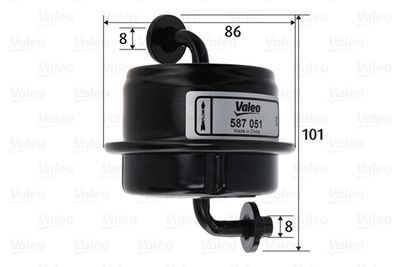 Fuel Filter VALEO 587051