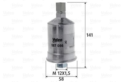 Fuel Filter VALEO 587056