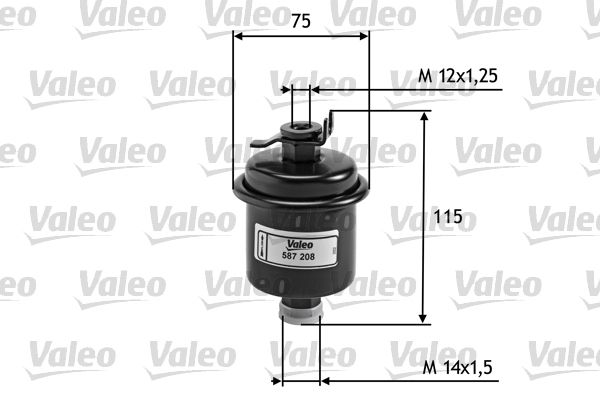 VALEO 587208 Fuel Filter