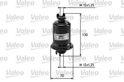 Fuel Filter VALEO 587222