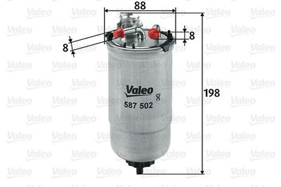 Fuel Filter VALEO 587502