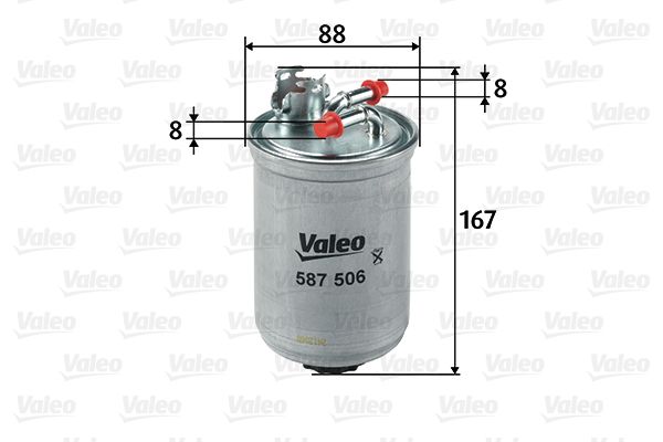 VALEO 587506 Fuel Filter