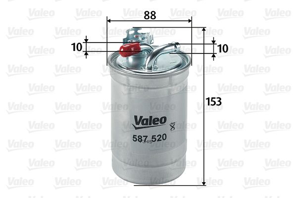 VALEO 587520 Fuel Filter