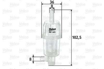 Fuel Filter VALEO 587523