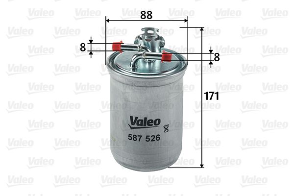 VALEO 587526 Fuel Filter