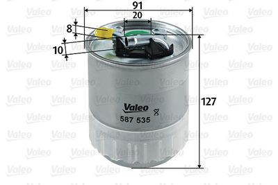 Fuel Filter VALEO 587535